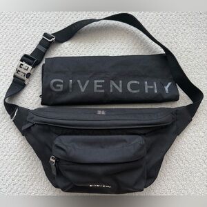 Givenchy Black Belt Bag Waist Bag